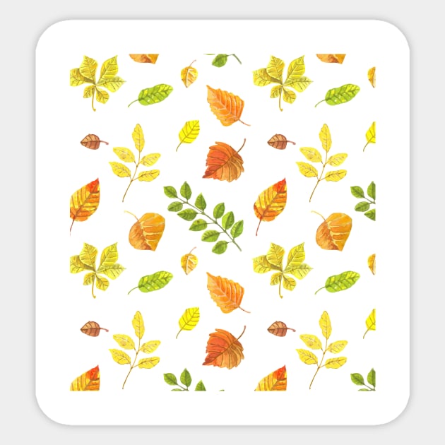 Autumn leaves Sticker by katerinamk